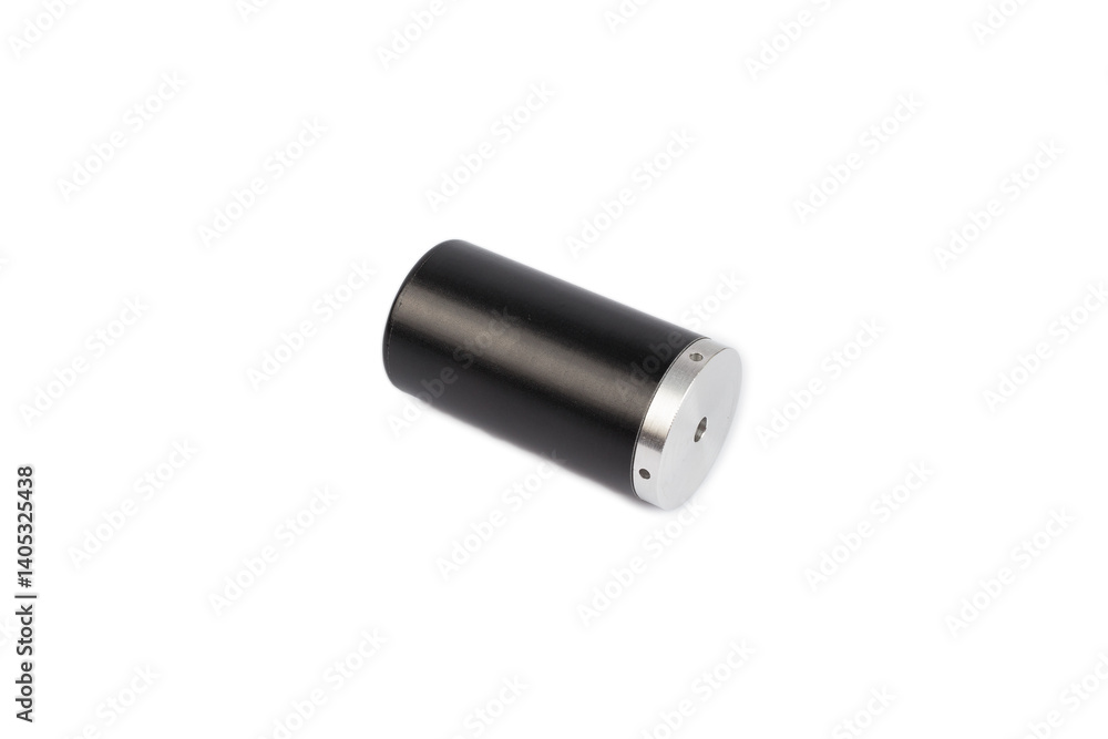 Modern electronic device on white background