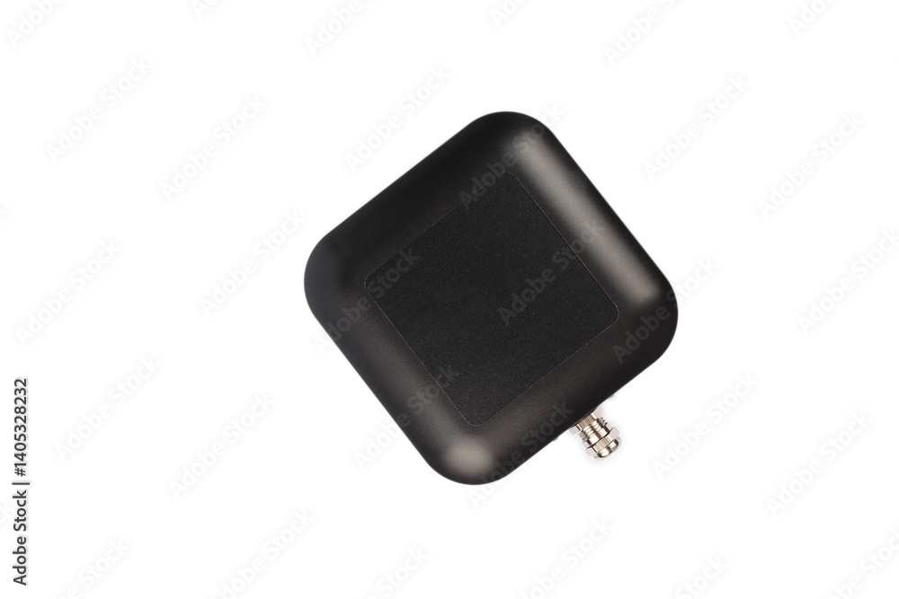 Modern electronic device on white background Modern electronic device on white background