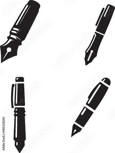 Fountain Pen Silhouette Collection