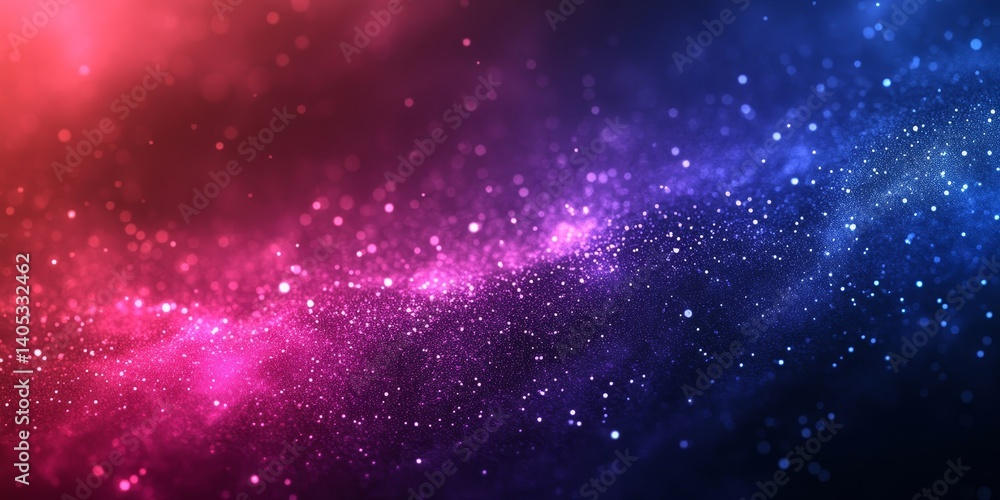 Naklejka premium Dark blue purple glowing grainy gradient background black noise texture poster header banner design