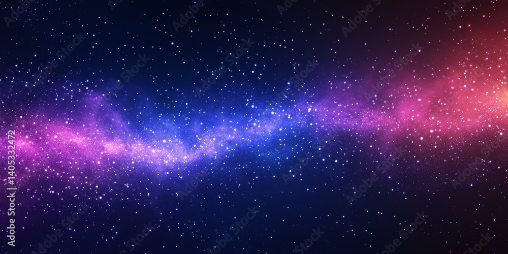 Naklejka premium Dark blue purple glowing grainy gradient background black noise texture poster header banner design