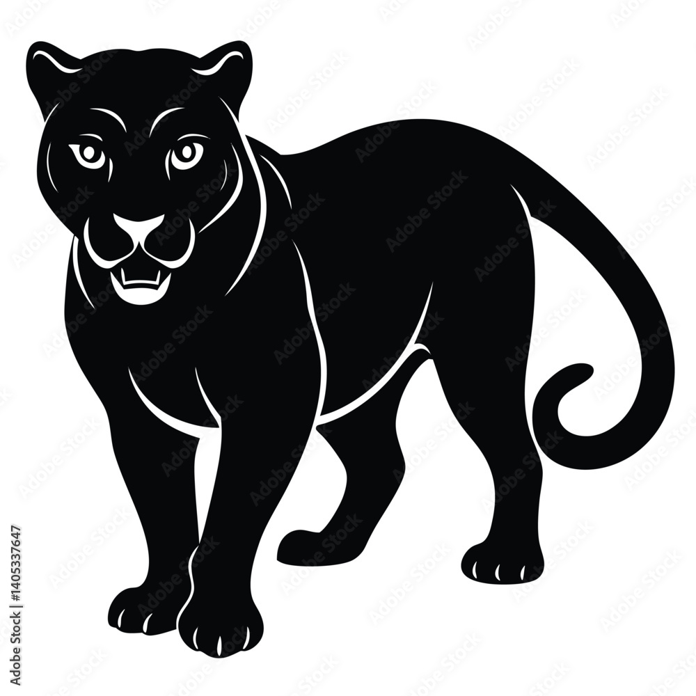 Obraz premium black panther