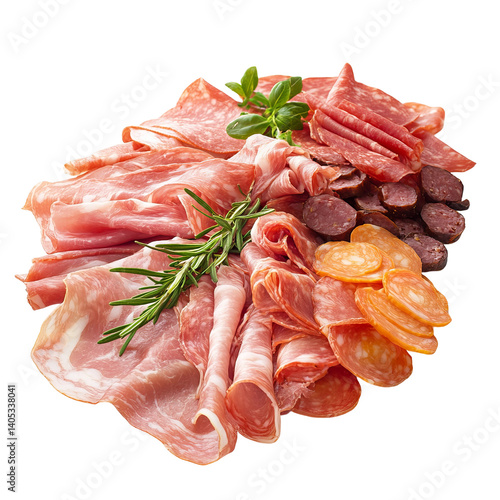 assorted cured meats perfect for party or gathering platters
