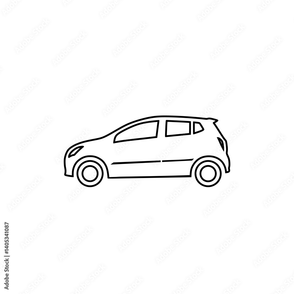 Fototapeta premium car icon 
