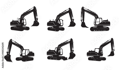 Industrial Excavator Series Ultimate Style Construction Sector

