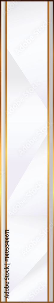Elegant Golden Vertical Border Certificate Elegant Golden Vertical Border Certificate