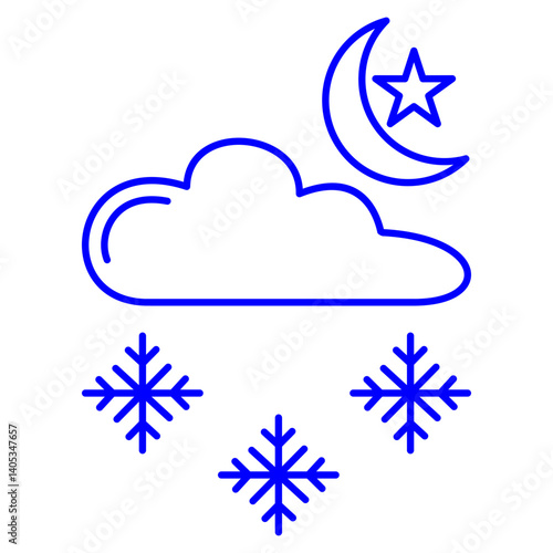 midnight snow