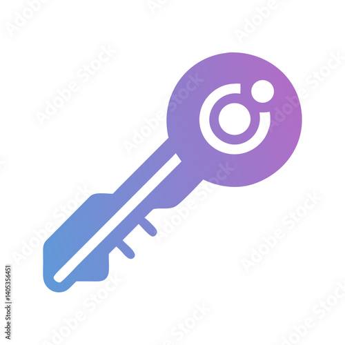 Key Icon – Security and Access Control Symbol