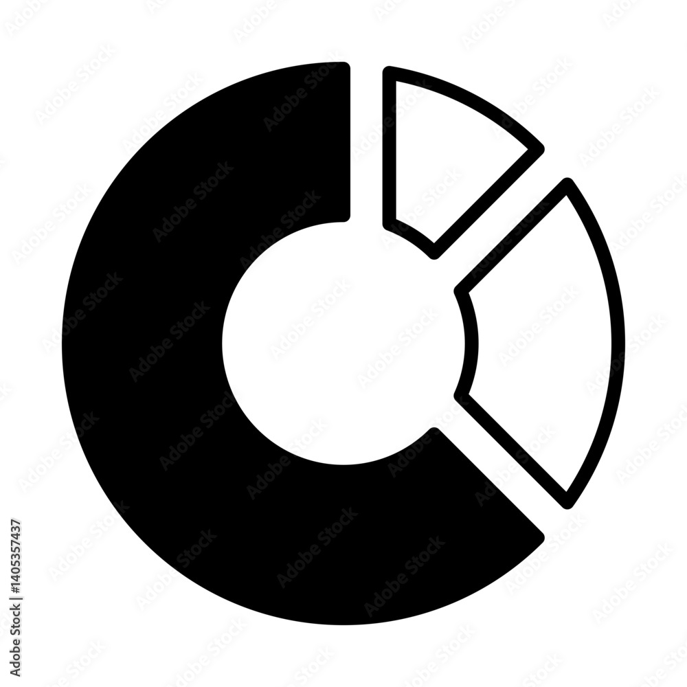 Chart Graph Data Visualization Solid Icon Chart Graph Data Visualization Solid Icon