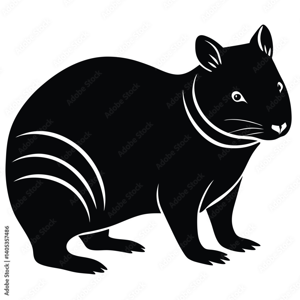 Obraz premium quokka vector