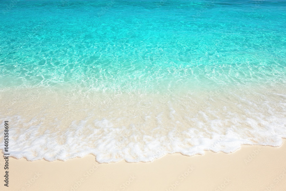 Tranquil beach waves Tranquil beach waves