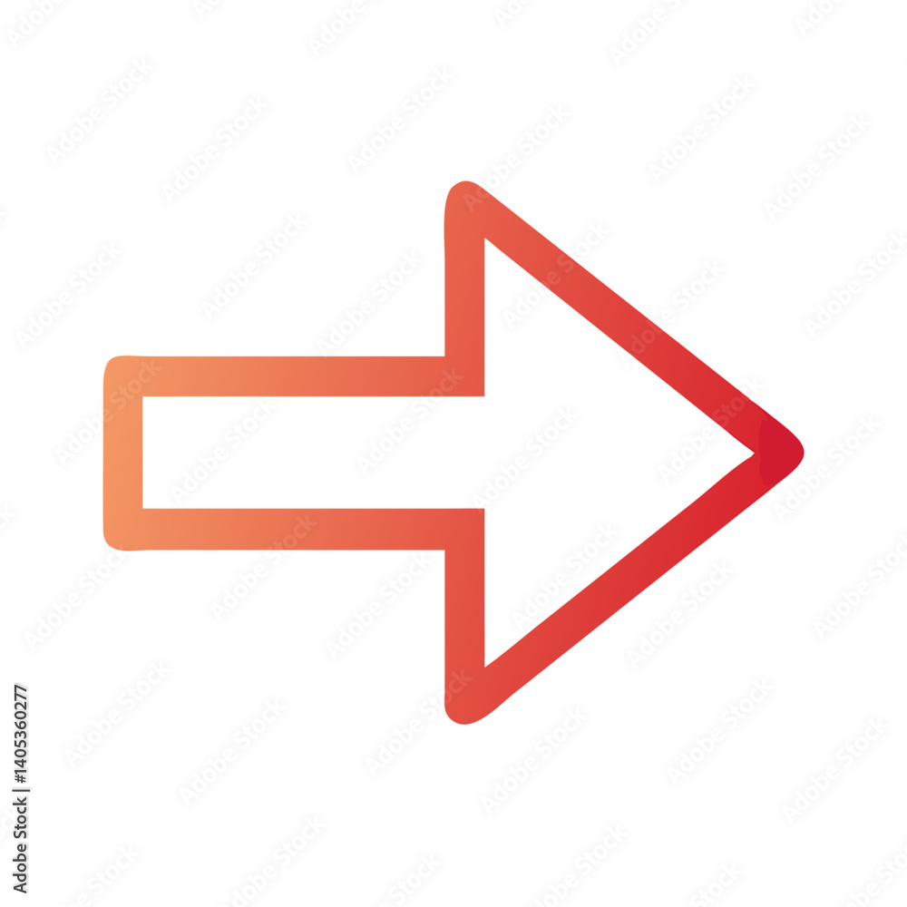 Right Arrow Icon – Forward Direction and Movement Symbol Right Arrow Icon – Forward Direction and Movement Symbol