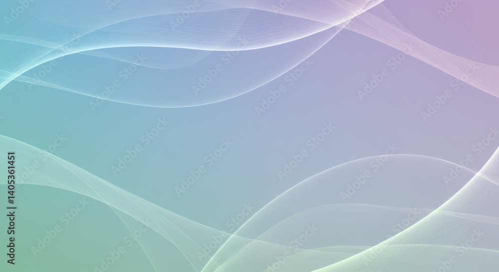 Abstract pastel background with flowing lines and gentle gradient colors Abstract pastel background with flowing lines and gentle gradient colors