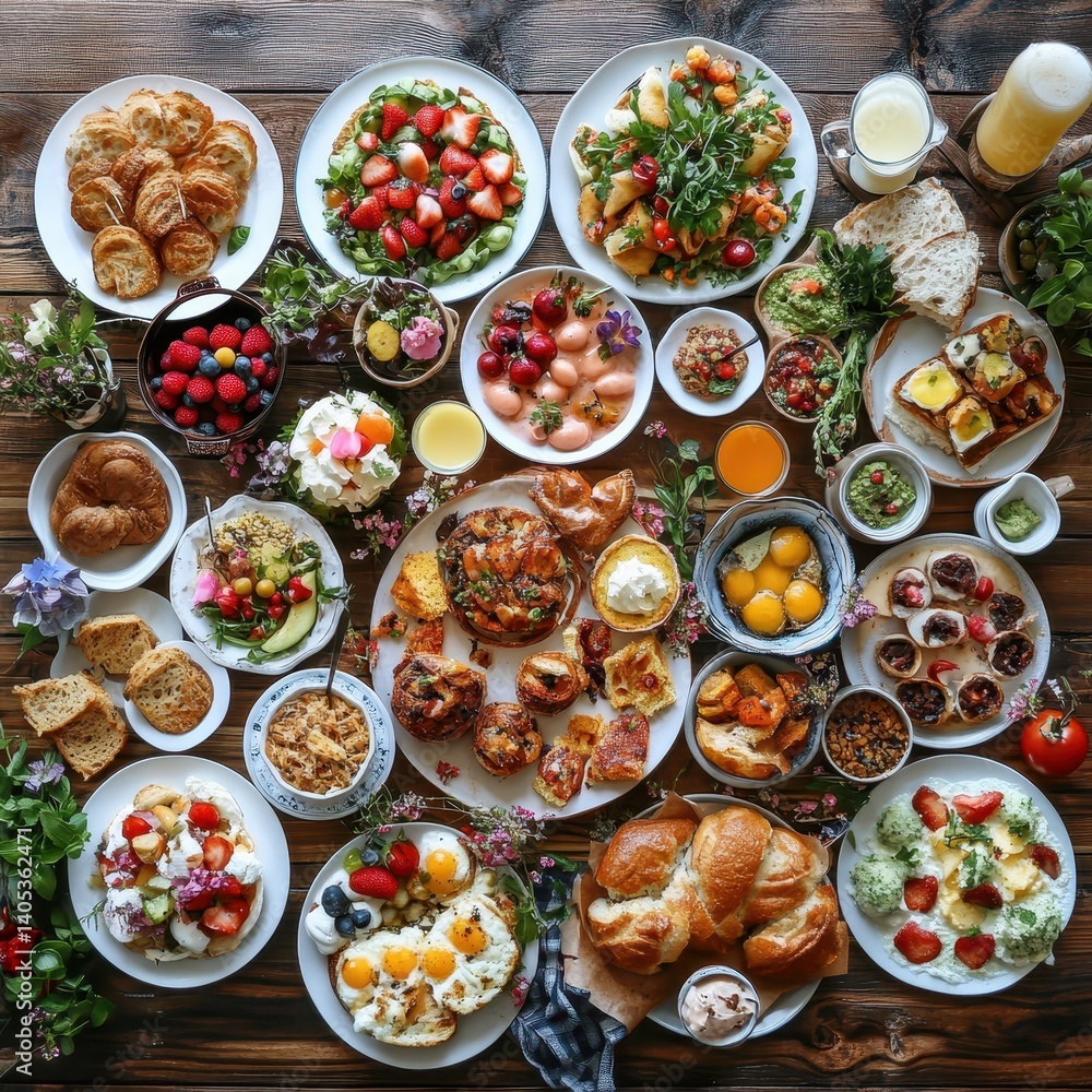 Bountiful Breakfast Spread (1) Bountiful Breakfast Spread (1)