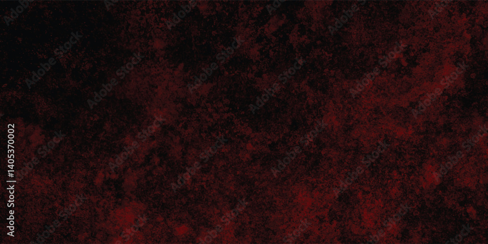 Fototapeta premium Worn Grunge Background in Red and Black with Faded Texture for Old Paper or Wall Effects