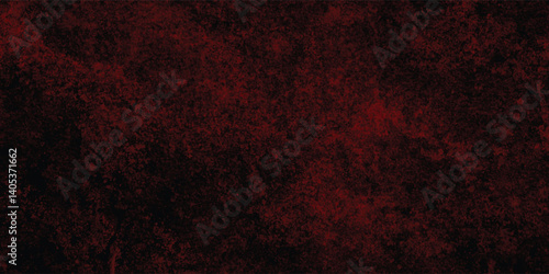 Grungy Red Wall Texture with Dark Splotches and High Contrast, Great for Horror or Gothic Themes

