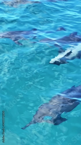 Wallpaper Mural dolphin in the water Torontodigital.ca