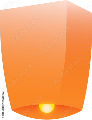 Vesak Lantern Illustration