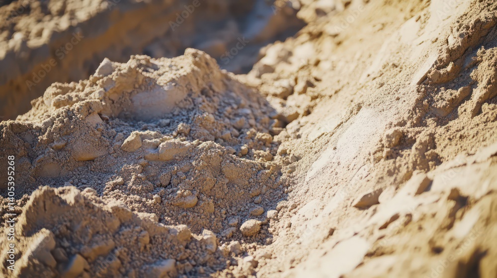 Close-up of cement and sand being mixed in a large pile, highlighting the coarse texture and raw blend of construction materials. Close-up of cement and sand being mixed in a large pile, highlighting the coarse texture and raw blend of construction materials.
