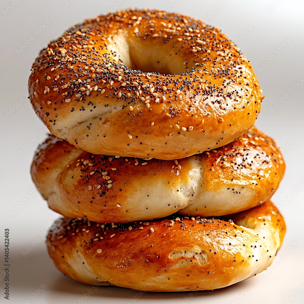 bagels with sesame seeds bagels with sesame seeds