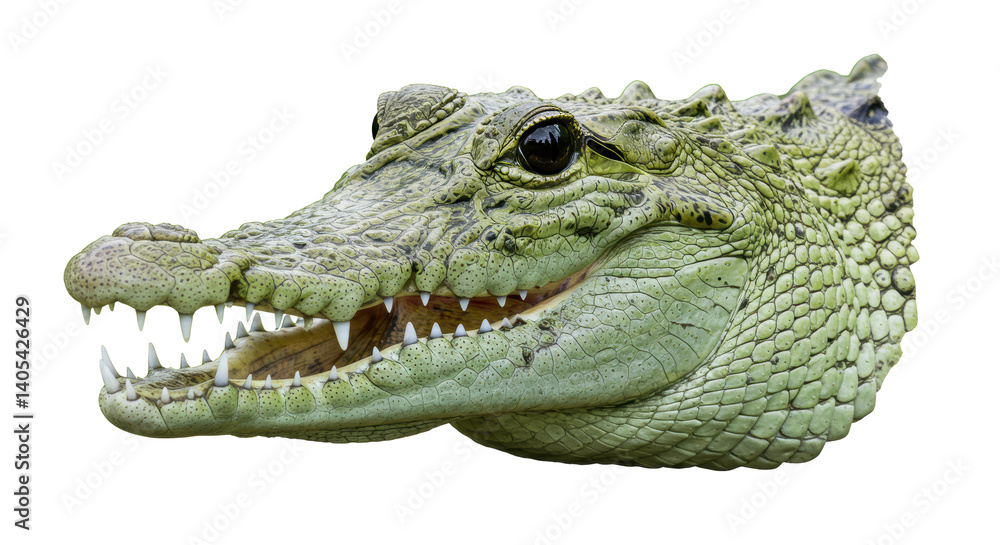Fototapeta premium Isolated Crocodile