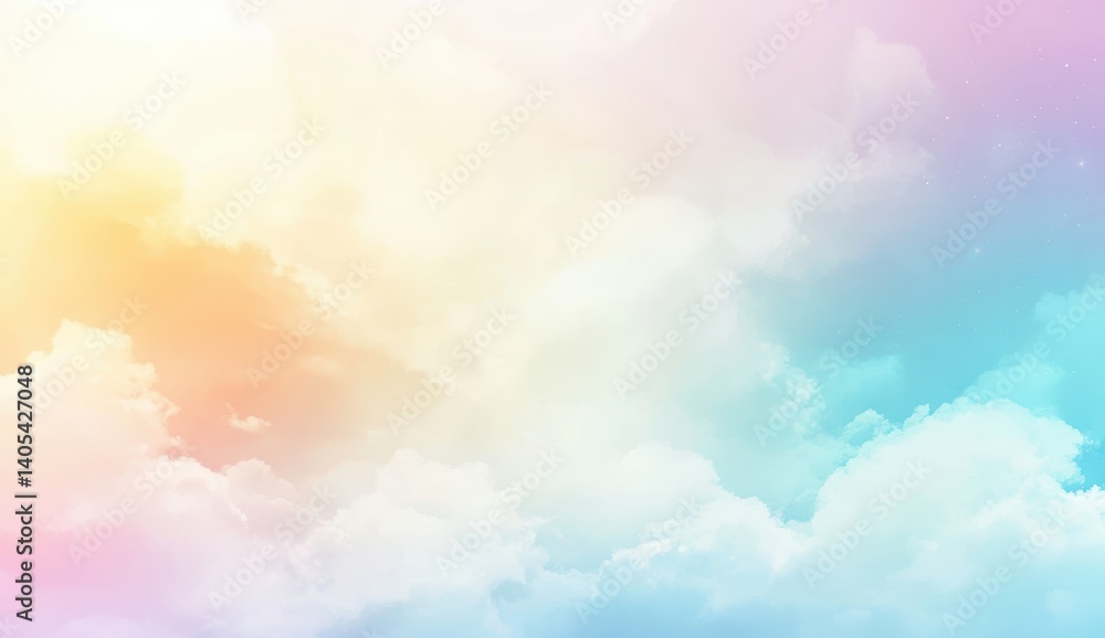 Pastel cloud sky Pastel cloud sky