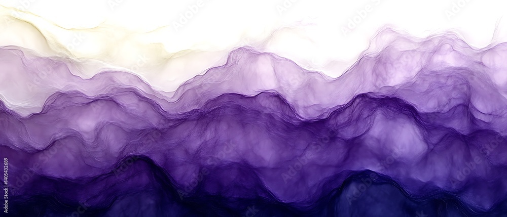 Abstract purple and white wave landscape. Abstract purple and white wave landscape.