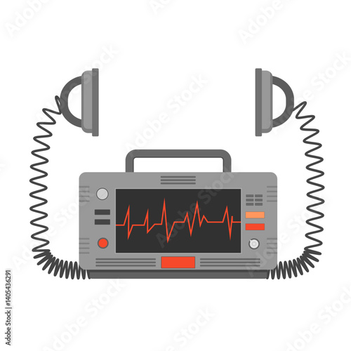 defibrillator silhouette