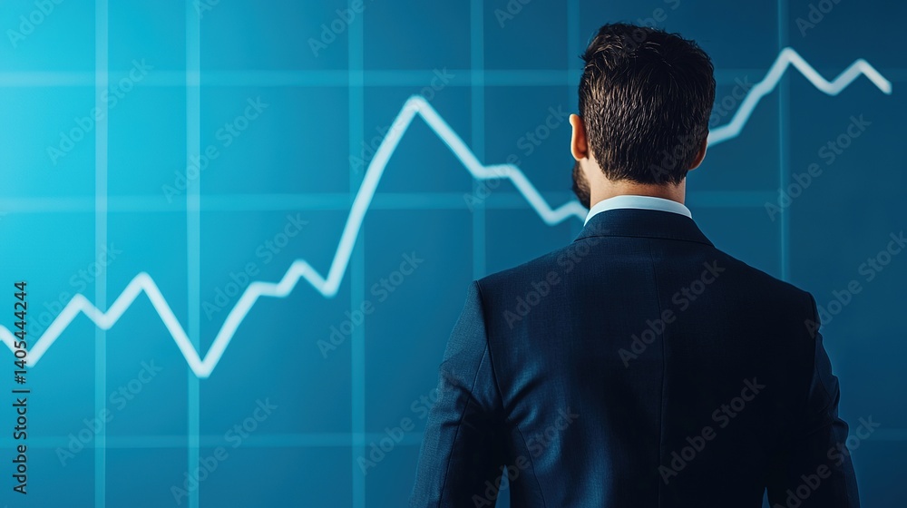 Analyzing market trends business growth strategies office environment visual data professional perspective Analyzing market trends business growth strategies office environment visual data professional perspective