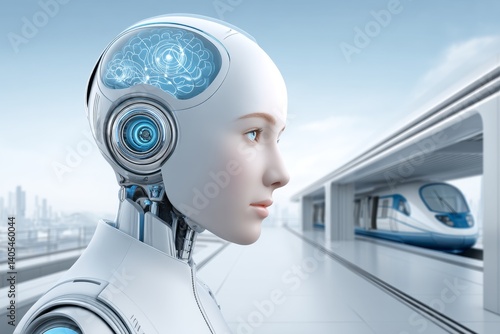 Futuristic society grappling with AI governance, climate adaptation, and space survival