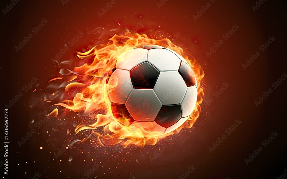 Naklejka premium Futebol