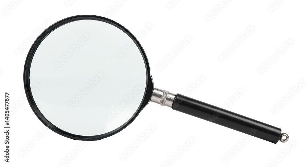 Isolated Magnifying Glass Isolated Magnifying Glass