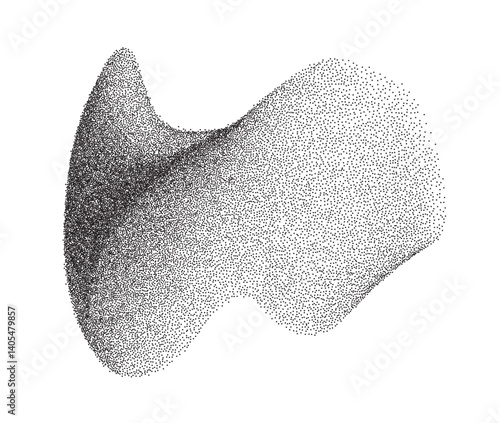 Obraz na płótnie noise flow element w salonie