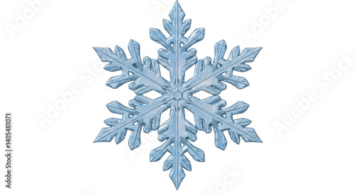 Isolated Snow Flake