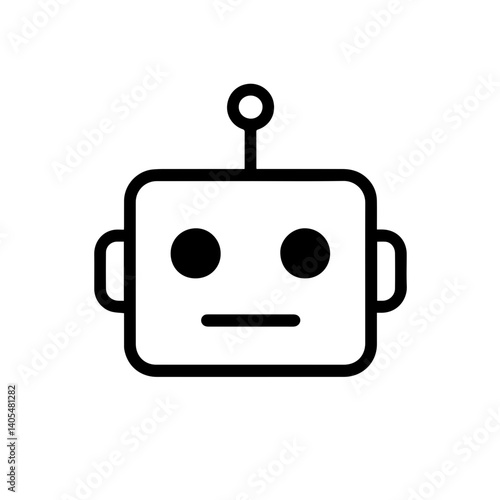 Modern Flat Line Icons for AI, Cloud, Security, VR, AR, Data, Code & App – Minimal Tech Symbols for Web, UI, Mobile, Dashboard, and Future-Focused Design Projects