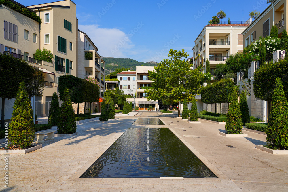 Porto Montenegro, a luxury real estate development located in Tivat in the Bay of Kotor, Montenegro