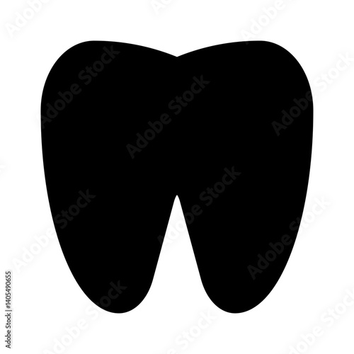 Tooth Molar Solid Icon