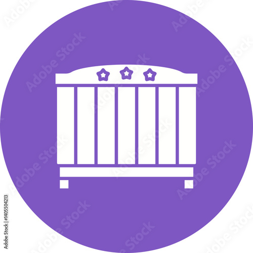Baby crib Icon