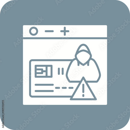 Online hacking Icon