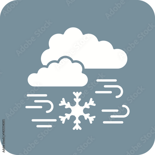 Cold breeze Icon