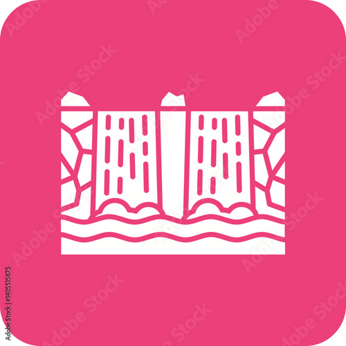Waterfall Icon