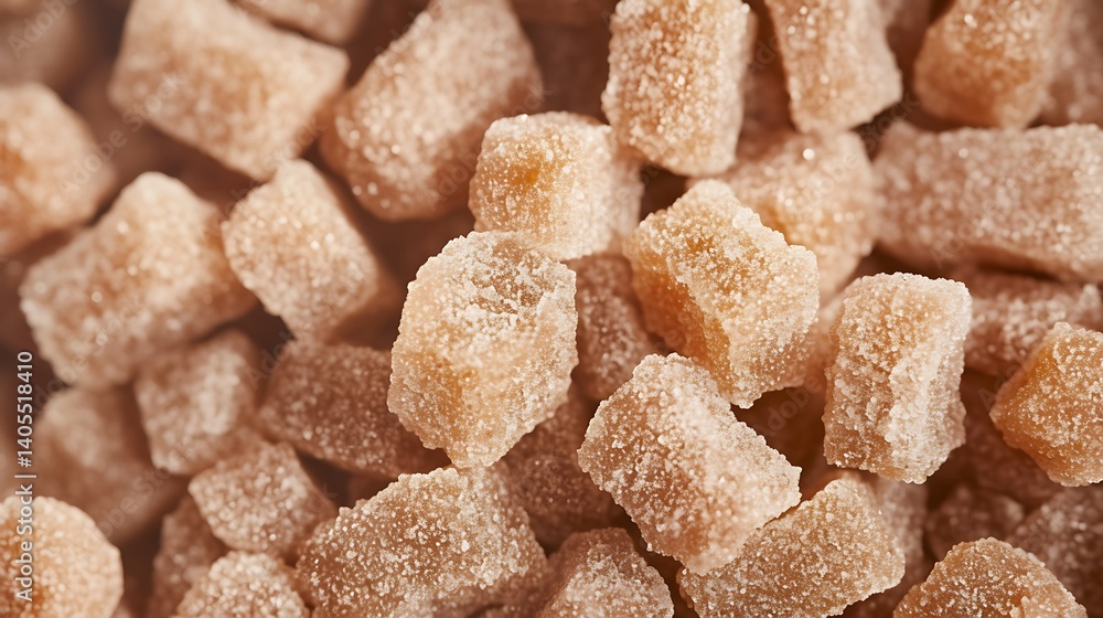 Candied Ginger Close-up Candied Ginger Close-up