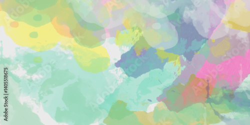 Abstract colorful watercolor background with splashes of texture vector text for cover page . colors: violet and glaucous. cloud, windstorm, pattern, abstract, drawing, beauty. Vibrant paint pattern .