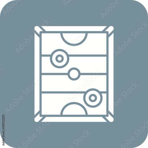 Air hockey Icon