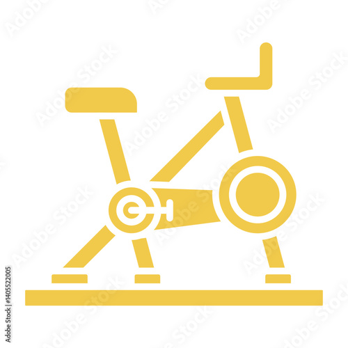 Stationary bicycle Icon