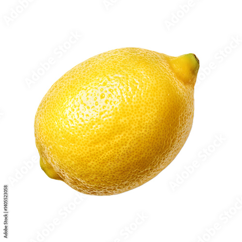 whole lemon on transparent background