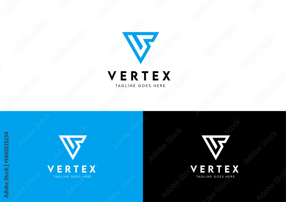 V logo for company, vertex logo, vs logo V logo for company, vertex logo, vs logo