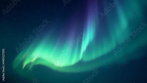 northern lights background with swirling greens, purples, and blues against a starry night sky