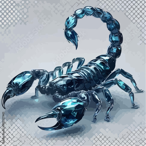 
vibrant image of a scorpion 26