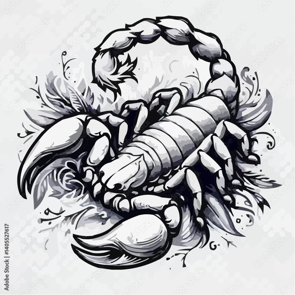 Obraz premium vibrant image of a scorpion 17
